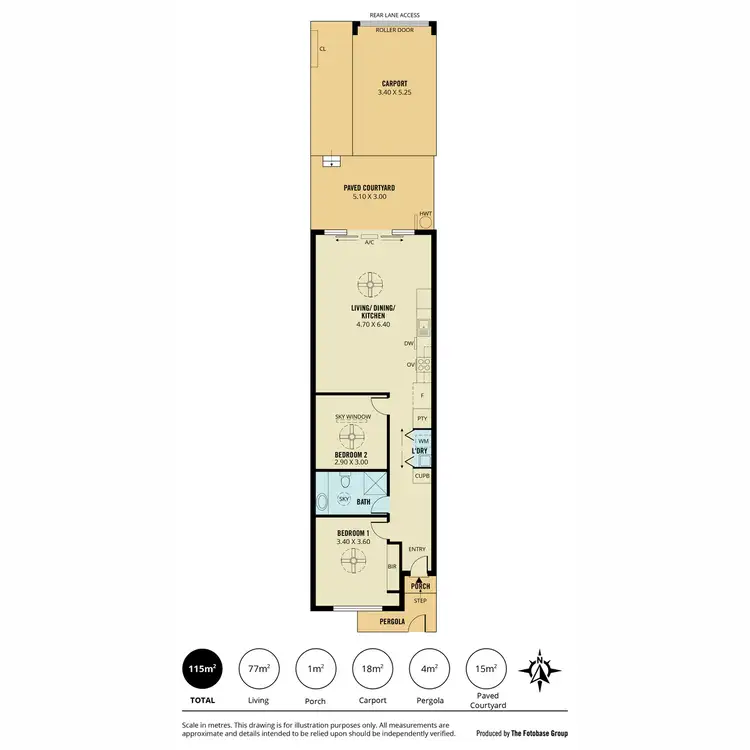 Floorplan of Homely house listing, 13 Adamson Street, Blakeview SA 5114