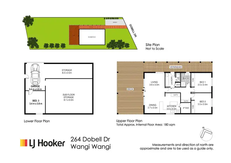 Floorplan of Homely house listing, 264 Dobell Drive, Wangi Wangi NSW 2267