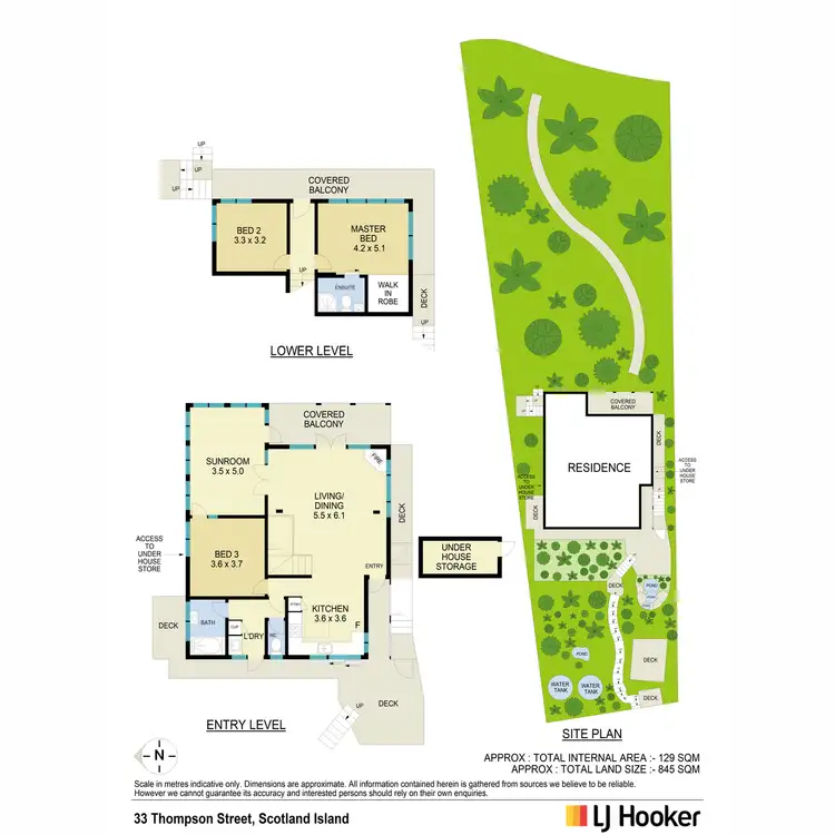 Floorplan of Homely house listing, 33 Thompson Street, Scotland Island NSW 2105