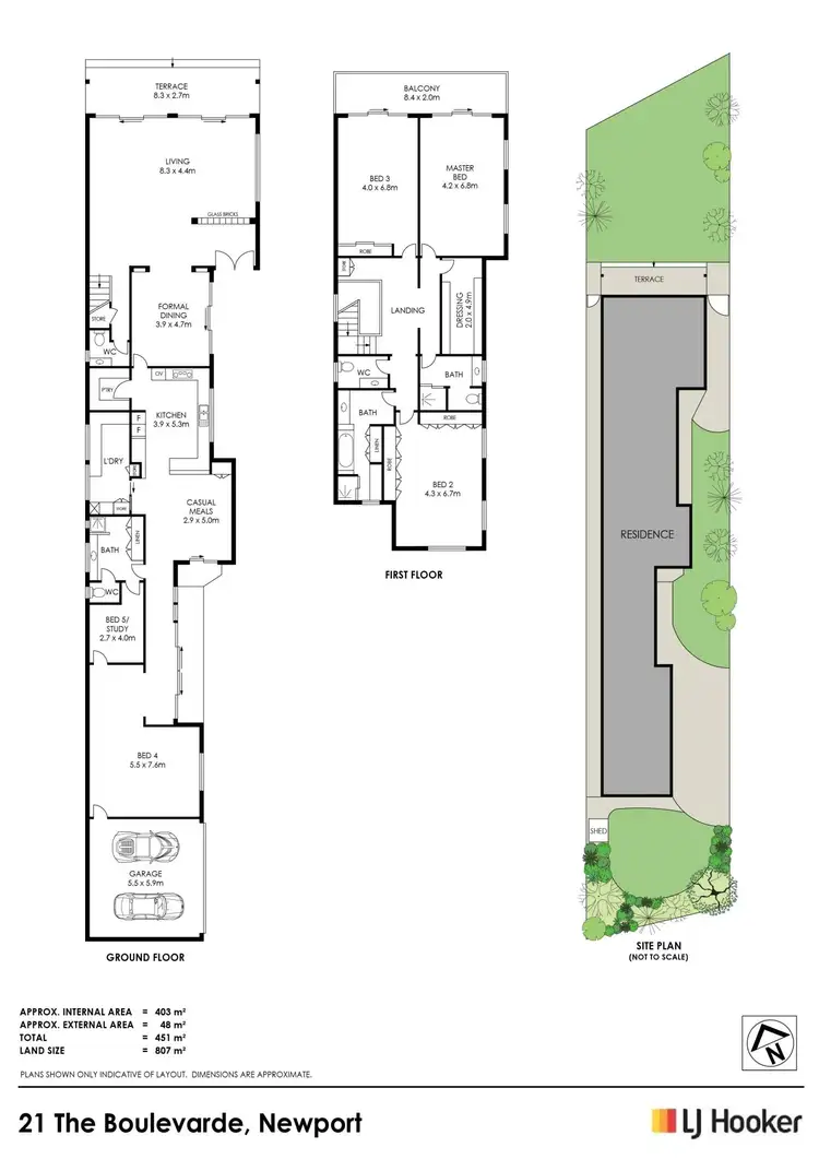 Floorplan of Homely house listing, 21 The Boulevarde, Newport NSW 2106