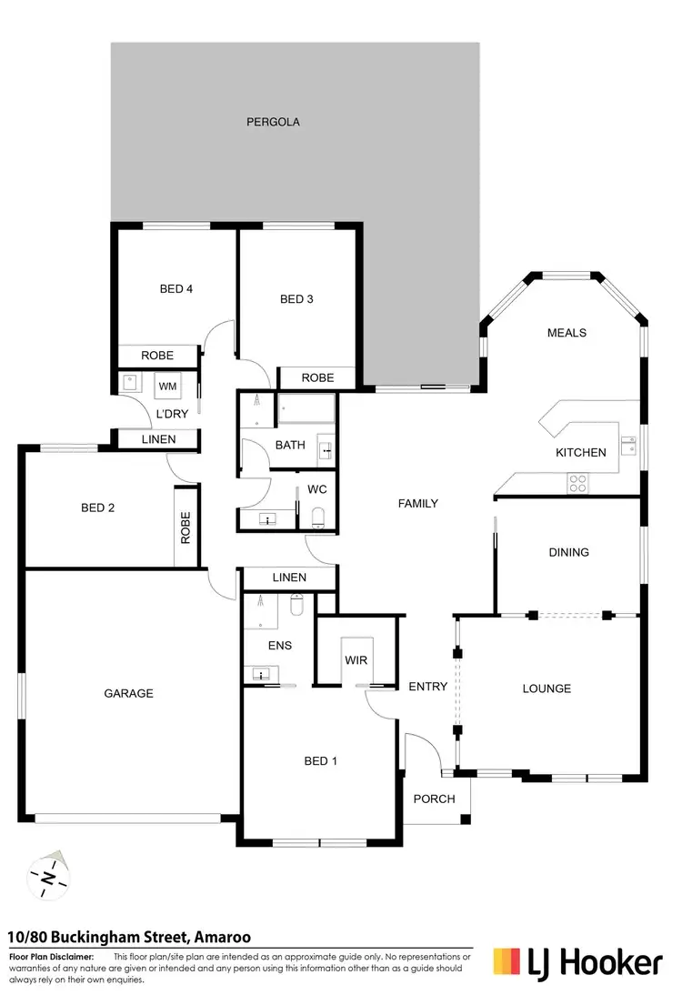 Floorplan of Homely house listing, 10/80 Buckingham Street, Amaroo ACT 2914