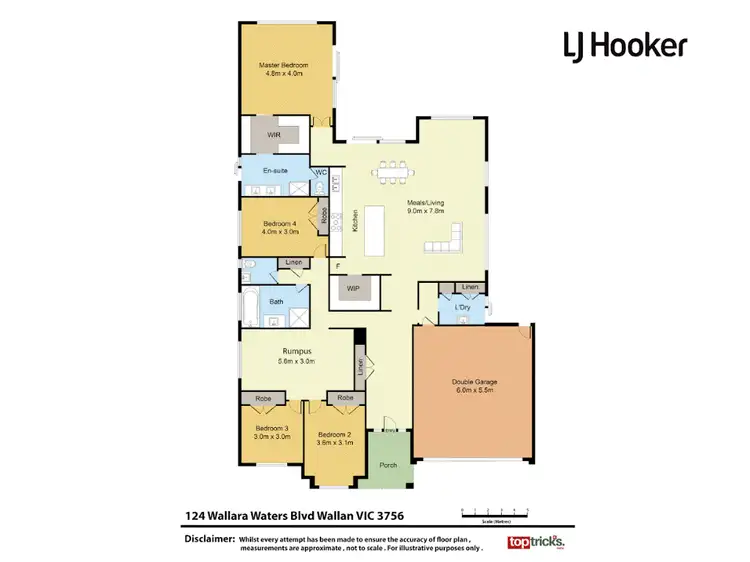 Floorplan of Homely house listing, 124 Wallara Waters Boulevard, Wallan VIC 3756