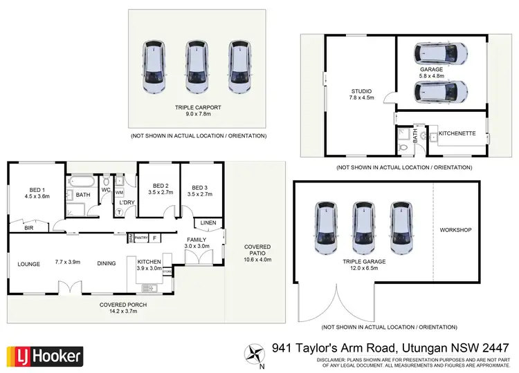 Floorplan of Homely house listing, 941 Taylors Arm Road, Utungun NSW 2447