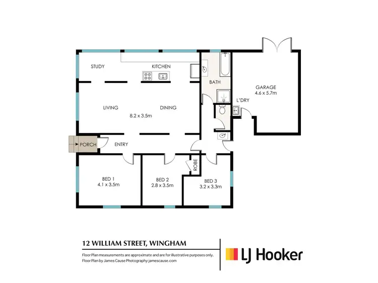 Floorplan of Homely house listing, 12 William Street, Wingham NSW 2429