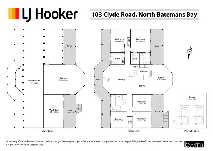 Floorplan of Homely house listing, 103 Clyde Road, North Batemans Bay NSW 2536