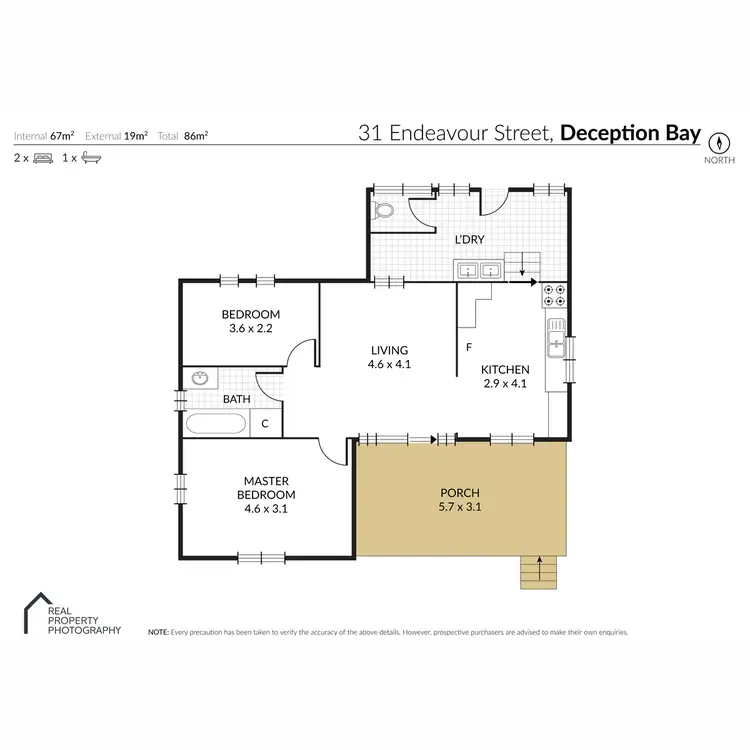 Floorplan of Homely house listing, 31 Endeavour Street, Deception Bay QLD 4508