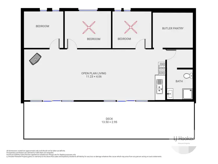 Floorplan of Homely rural property listing, 60 Haney Road, Lachlan TAS 7140
