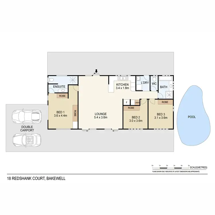Floorplan of Homely house listing, 18 Redshank Court, Bakewell NT 832