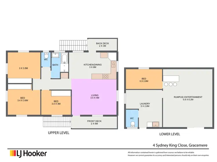 Floorplan of Homely house listing, 4 Sydney King Close, Gracemere QLD 4702