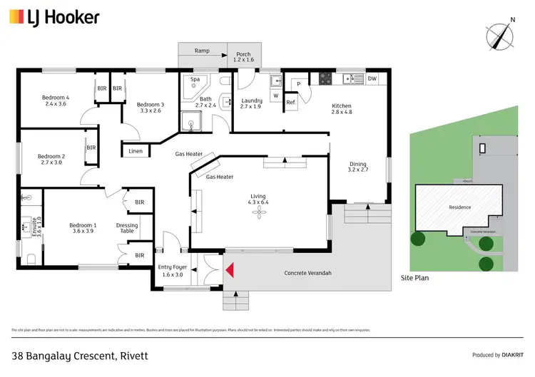 Floorplan of Homely house listing, 38 Bangalay Crescent, Rivett ACT 2611