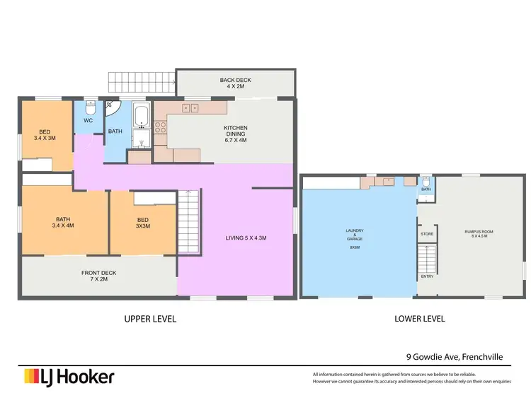 Floorplan of Homely house listing, 9 Gowdie Avenue, Frenchville QLD 4701