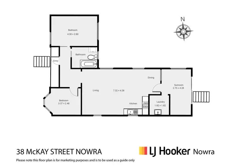 Floorplan of Homely house listing, 38 McKay Street, Nowra NSW 2541