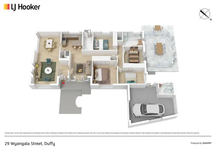 Floorplan of Homely house listing, 29 Wyangala Street, Duffy ACT 2611