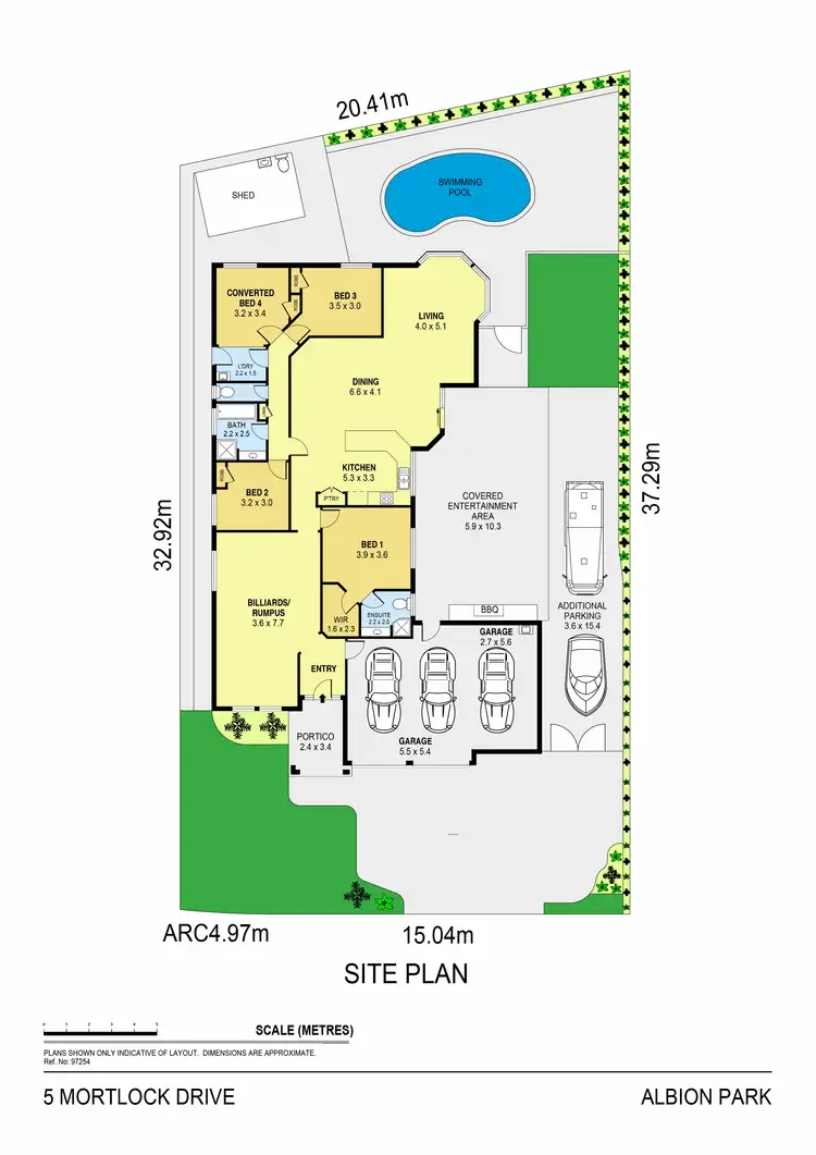 Floorplan of Homely house listing, 5 Mortlock Drive, Albion Park NSW 2527