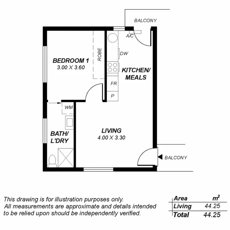 Floorplan of Homely block of units listing, 4/560 Greenhill Road, Burnside SA 5066