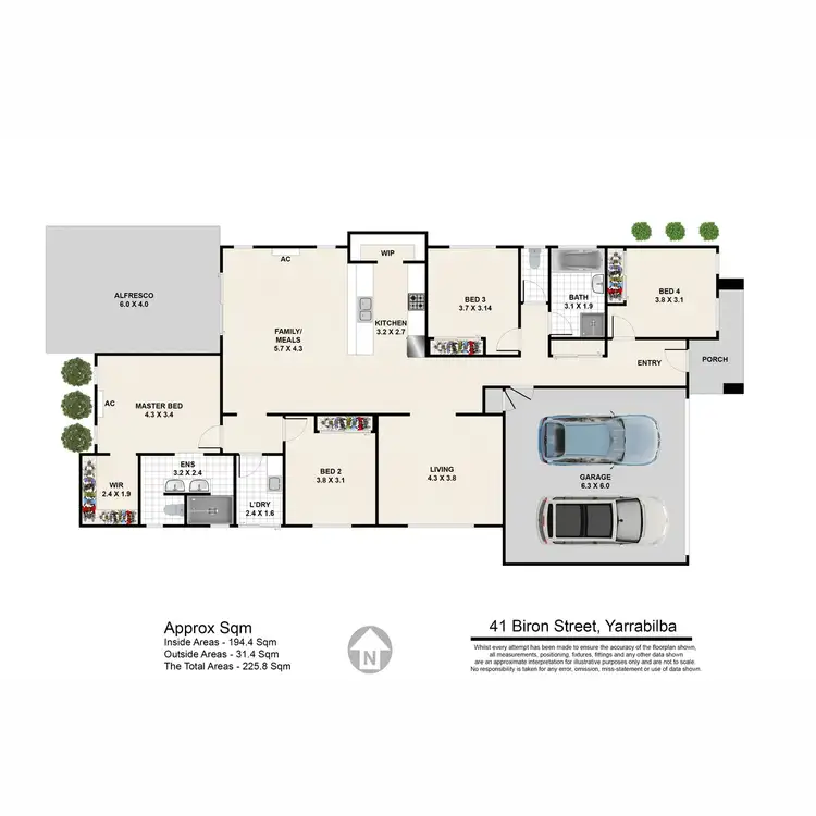 Floorplan of Homely house listing, 41 Biron Street, Yarrabilba QLD 4207