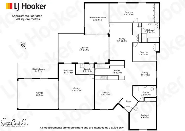 Floorplan of Homely house listing, 10 Paul Place, Batehaven NSW 2536