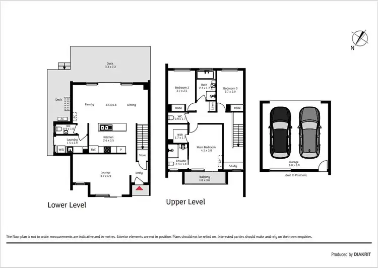 Floorplan of Homely townhouse listing, 10 Westerman Street, Casey ACT 2913