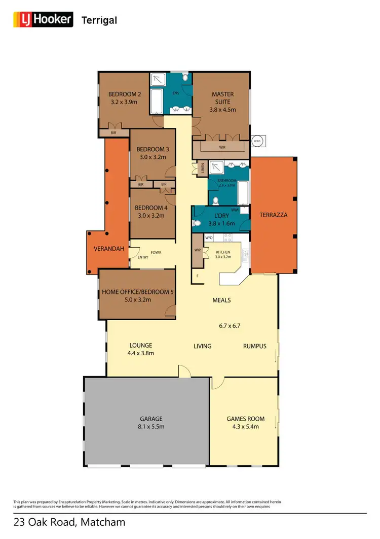Floorplan of Homely house listing, 23 Oak Road, Matcham NSW 2250