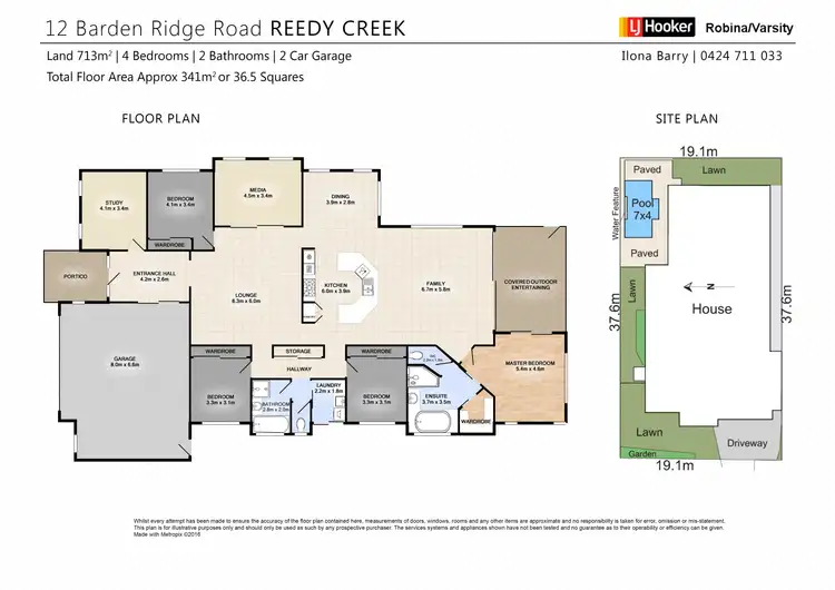 Floorplan of Homely house listing, 12 Barden Ridge Road, Reedy Creek QLD 4227