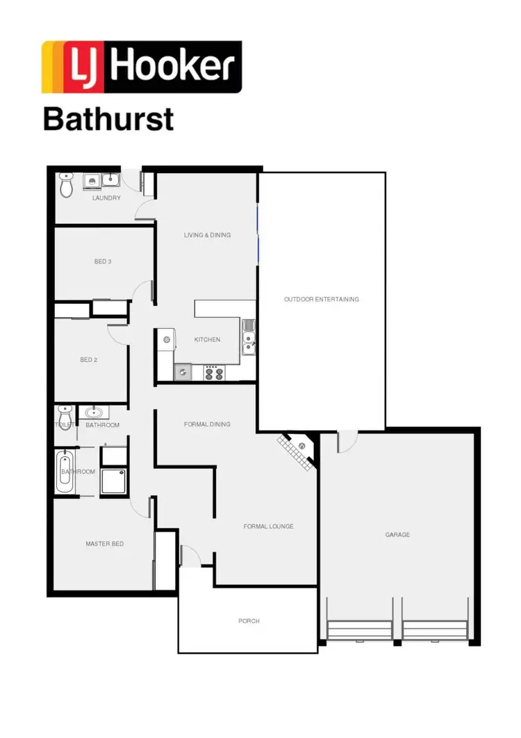 Floorplan of Homely house listing, 16 Limekilns Road, Kelso NSW 2795