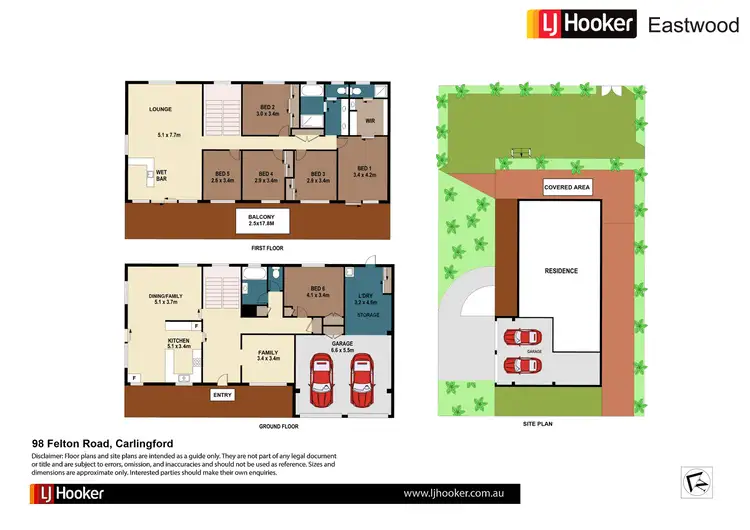 Floorplan of Homely house listing, 98 Felton Road, Carlingford NSW 2118