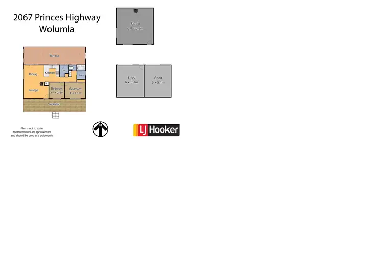 Floorplan of Homely rural property listing, 2067 Princes Highway, Wolumla NSW 2550
