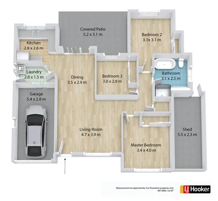Floorplan of Homely house listing, 1 Budgerigar Street, Green Valley NSW 2168