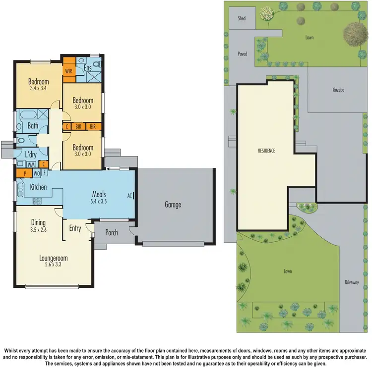 Floorplan of Homely house listing, 332 James Cook Drive, Endeavour Hills VIC 3802