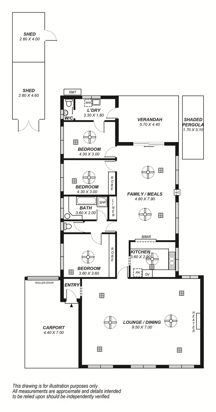 Floorplan of Homely house listing, 337 Fullarton Road, Parkside SA 5063