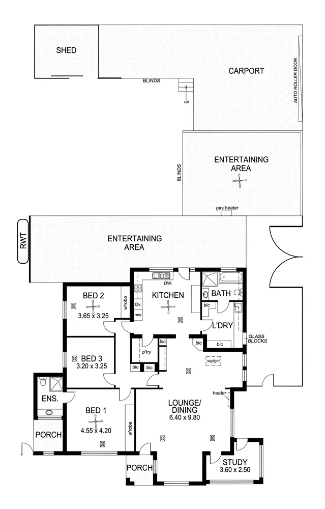 Floorplan of Homely house listing, 5 Ruthven Avenue, Glandore SA 5037