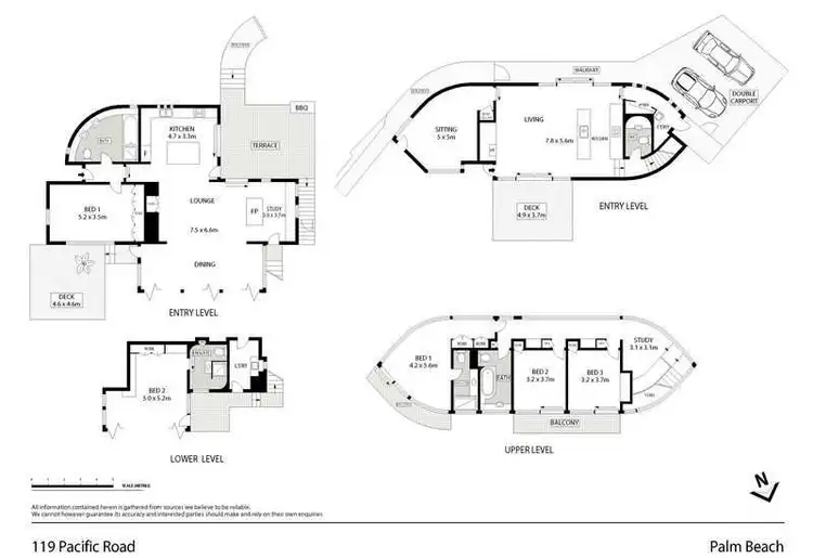 Floorplan of Homely house listing, 119 Pacific Road, Palm Beach NSW 2108