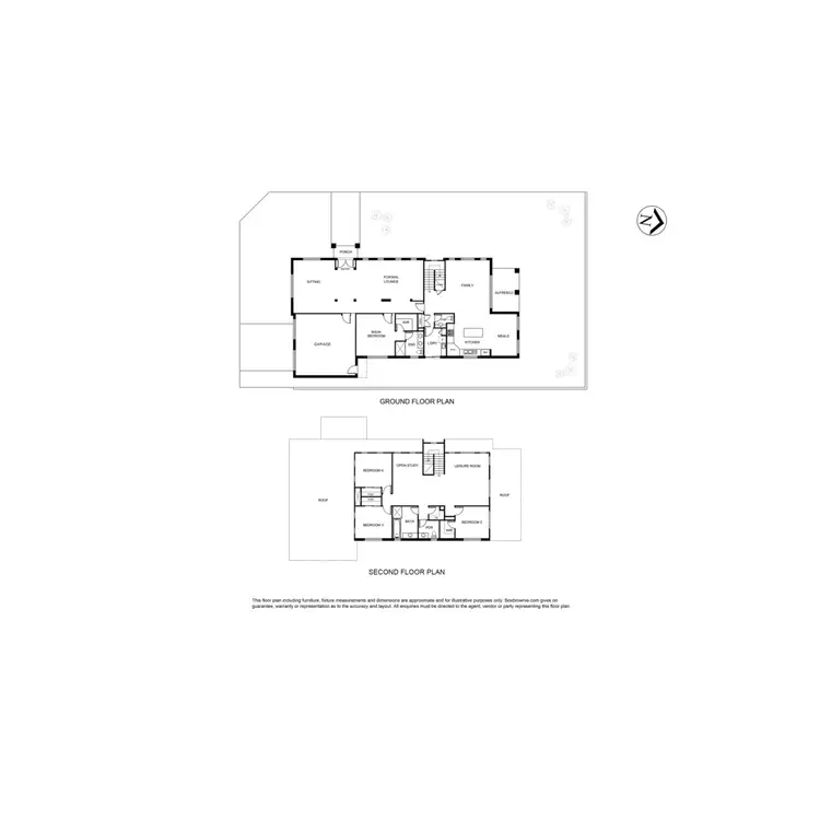 Floorplan of Homely house listing, 34 Windorah Drive, Point Cook VIC 3030