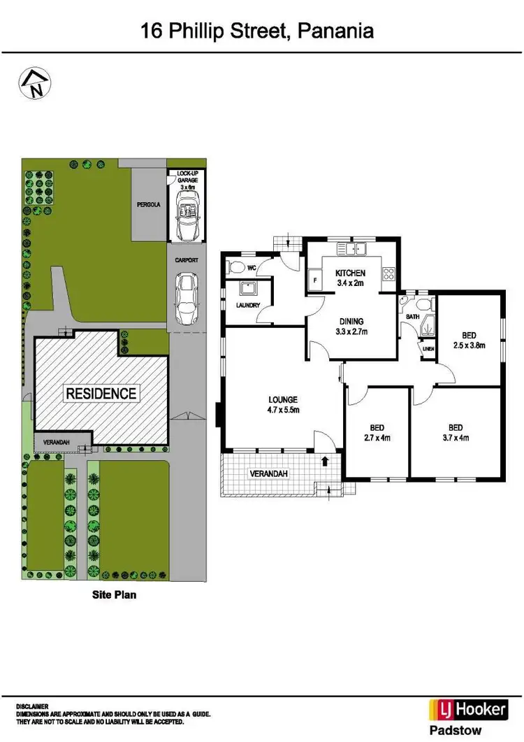 Floorplan of Homely house listing, 16 Phillip Street, Panania NSW 2213