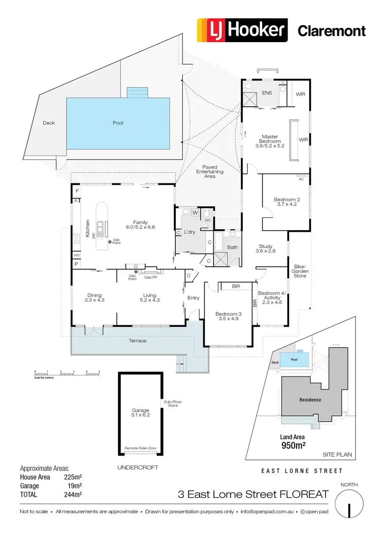 Floorplan of Homely house listing, 3 East Lorne Street, Floreat WA 6014