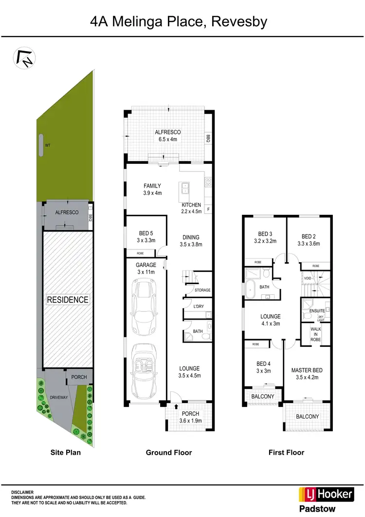 Floorplan of Homely other listing, 4a Melinga Place, Revesby NSW 2212
