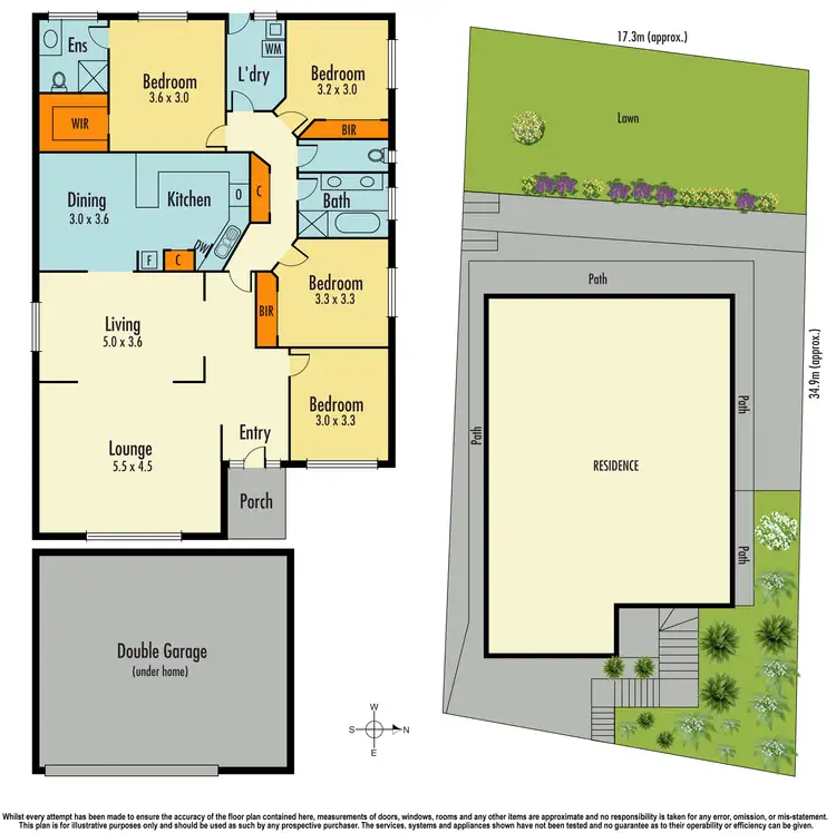 Floorplan of Homely house listing, 11 Daffodil Court, Endeavour Hills VIC 3802