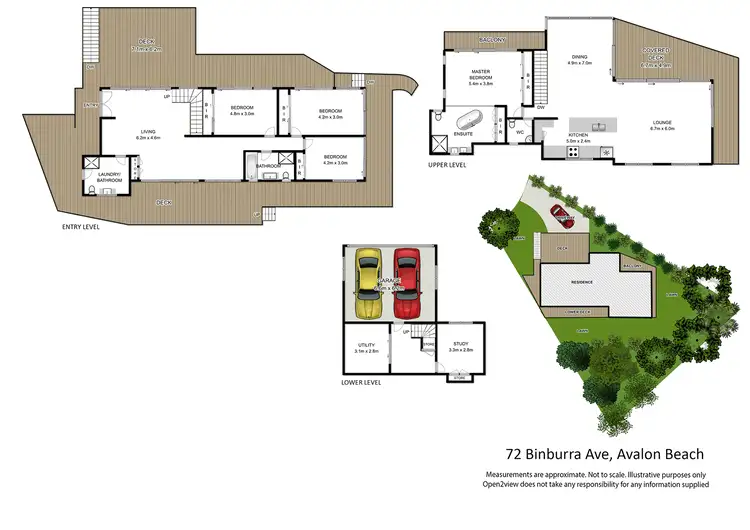Floorplan of Homely house listing, 72 Binburra Avenue, Avalon Beach NSW 2107