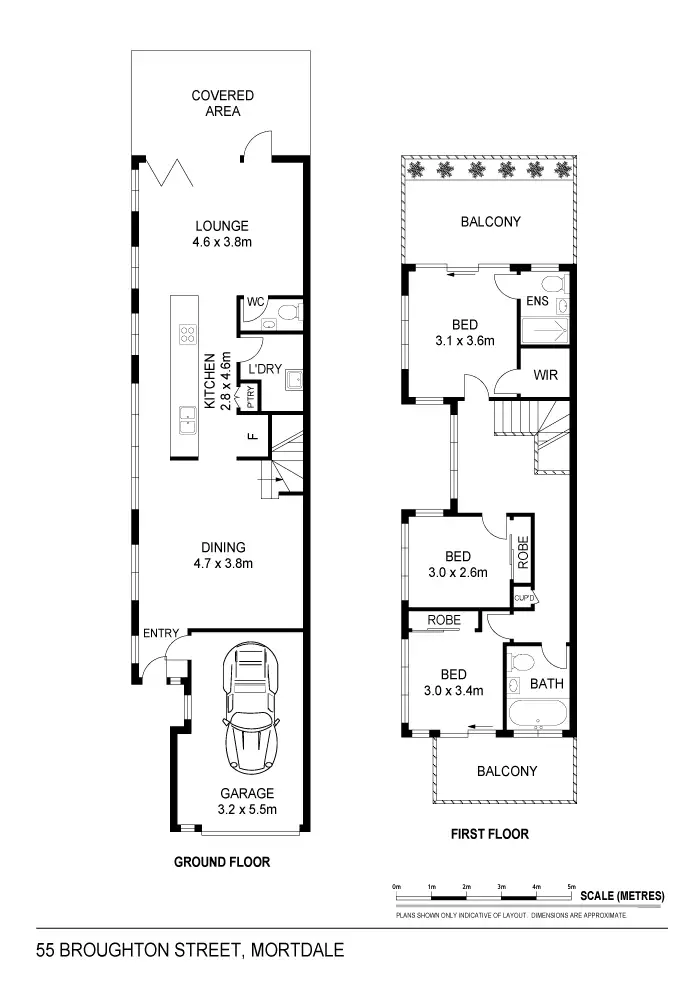 Floorplan of Homely house listing, 55 Broughton Street, Mortdale NSW 2223