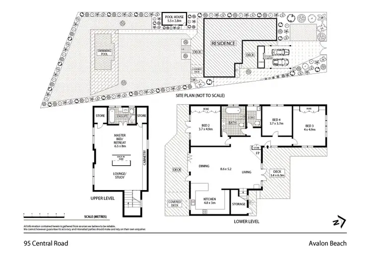 Floorplan of Homely house listing, 95 Central Road, Avalon NSW 2107