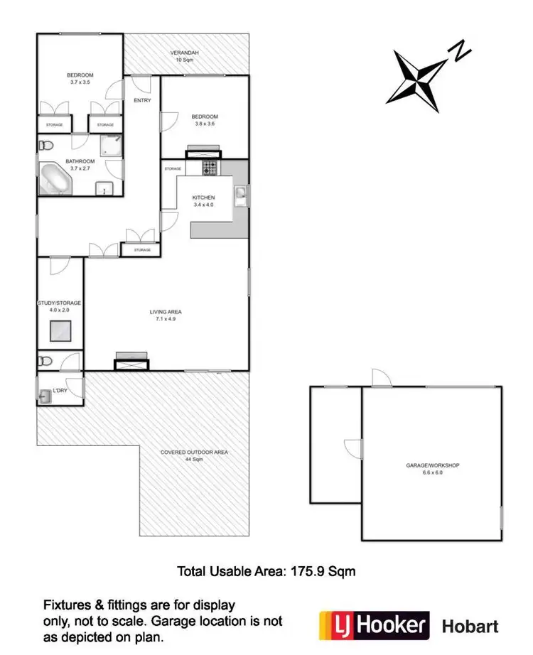 Floorplan of Homely house listing, 61 Elwick Road, Glenorchy TAS 7010