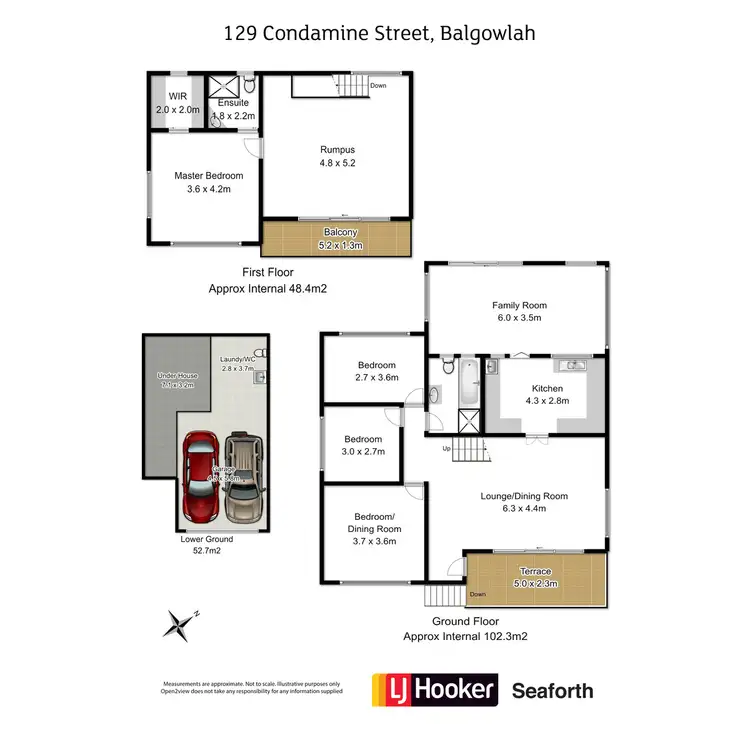Floorplan of Homely house listing, 129 Condamine Street, Balgowlah NSW 2093