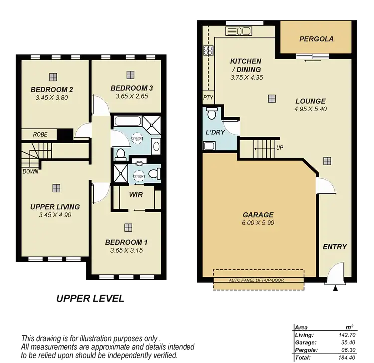 Floorplan of Homely house listing, 2/49 Glen Rowan Road, Woodville South SA 5011
