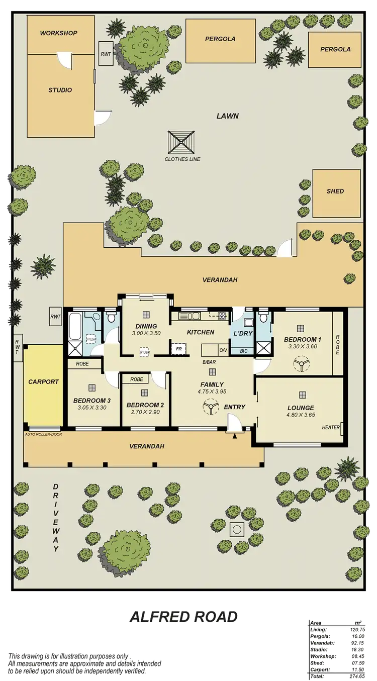 Floorplan of Homely house listing, 17 Alfred Road, Ridgehaven SA 5097