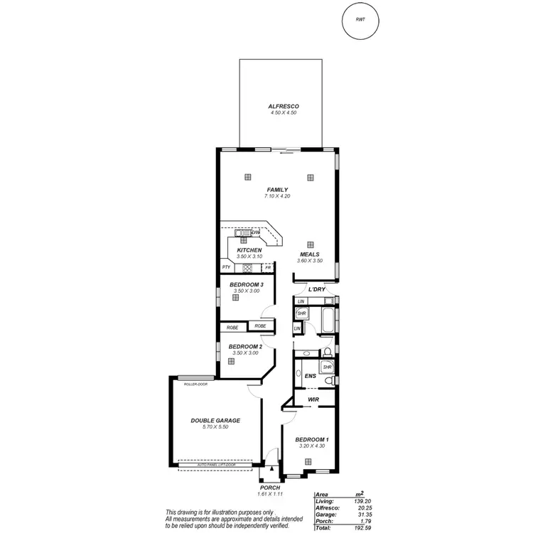 Floorplan of Homely house listing, 3A Kurrajong Place, Seacombe Gardens SA 5047