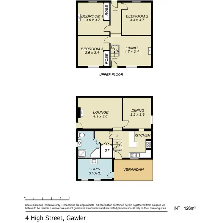 Floorplan of Homely house listing, 4 High Street, Gawler SA 5118