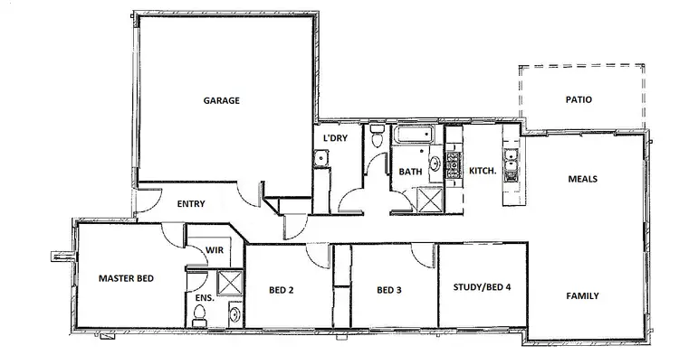 Floorplan of Homely house listing, 8 Spotted Gum Crescent, Mount Cotton QLD 4165