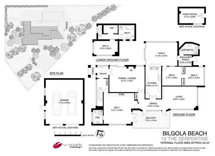 Floorplan of Homely house listing, 15 The Serpentine, Bilgola Beach NSW 2107
