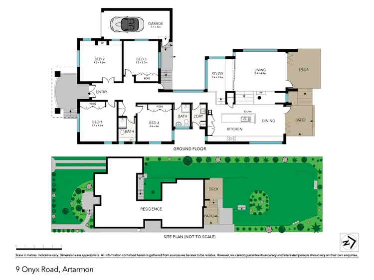 Floorplan of Homely house listing, 9 Onyx Road, Artarmon NSW 2064