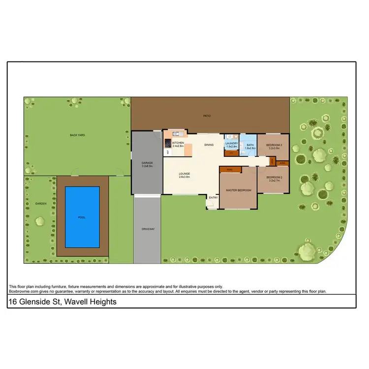 Floorplan of Homely house listing, 16 Glenside Street, Wavell Heights QLD 4012